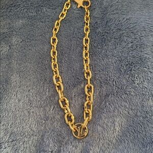 Louis Vuitton Gold Chain Necklace